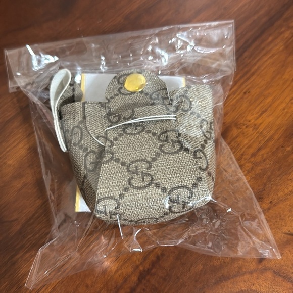 Repurposed from authentic Gucci Monogram Bag For Wireless Earbuds With COA - Picture 5 of 7